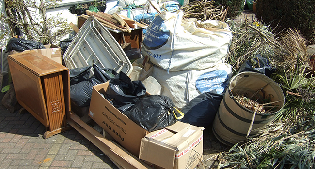 Home & Garden waste cleared